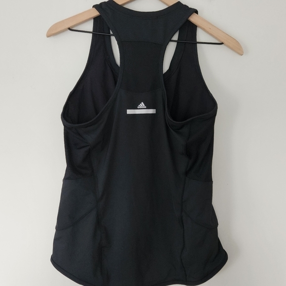 Stella Mc Cartney x Adidas black fited workout top size M - Picture 9 of 9